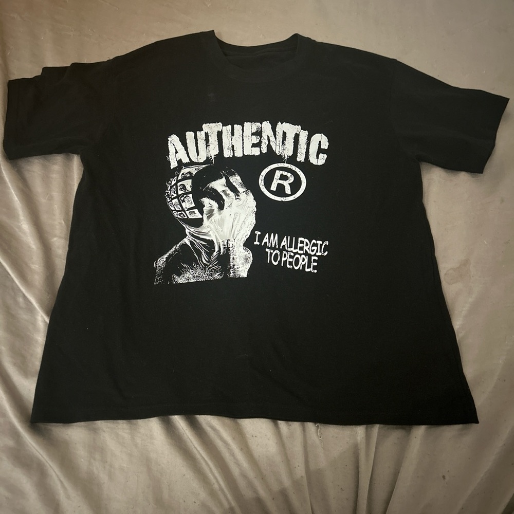 Authentic American Heritage Black Graphic Tee